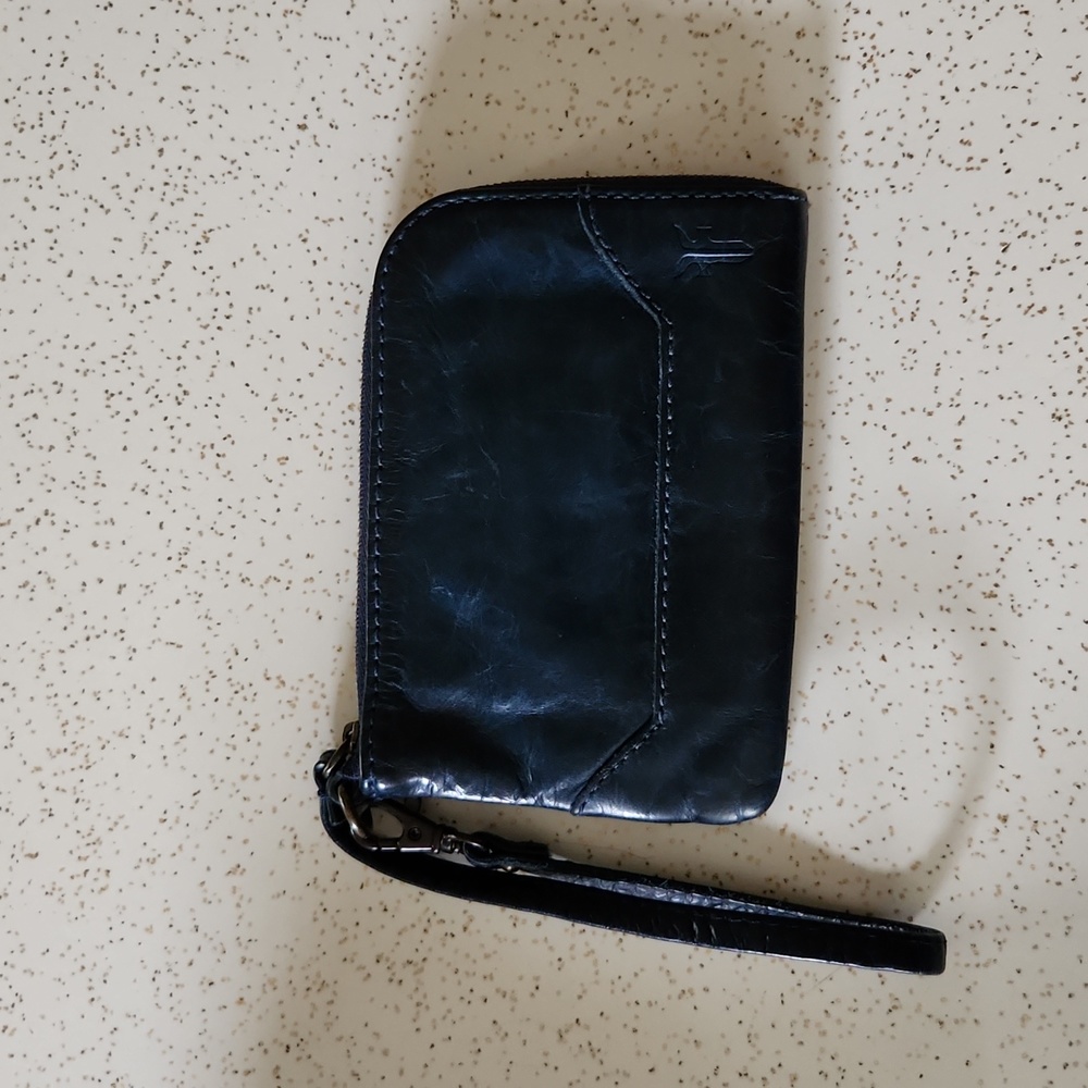 Frye wristlet navy